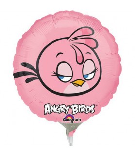 Angry Birds Pink Foil Mylar Balloon (1ct)