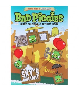 Angry Birds 'The Sky's the Limit' Giant Coloring and Activity Book (1ct)