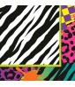 Animal Print 'Totally 80s' Small Napkins (16ct)