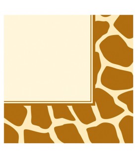 Giraffe Animal Print Lunch Napkins (16ct)