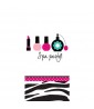 Zebra Stripes 'Spa Party' Swankie Tissue Pack (1ct)