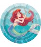 Ariel the Little Mermaid 'Under the Sea' Small Paper Plates (8ct)