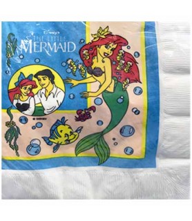 Ariel the Little Mermaid Vintage Lunch Napkins (20ct)