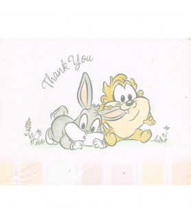 Baby Looney Tunes 'Baby Dreams' Thank You Notes w/ Envelopes (8ct)