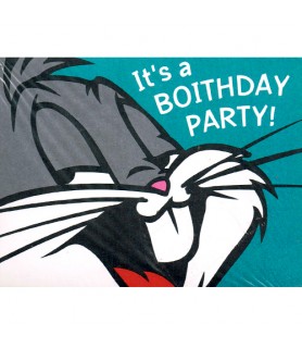 Looney Tunes Bugs Bunny Invitations w/ Envelopes (8ct)