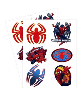 Ultimate Spider-Man Temporary Tattoos (2 sheets)