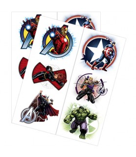 Avengers 'Assemble' Temporary Tattoos (2 sheets)