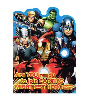 Avengers 'Assemble' Invitations and Thank You Notes w/ Envelopes (8ct ea.)