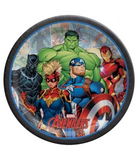 Avengers 'Powers Unite' Large Paper Plates (8ct)