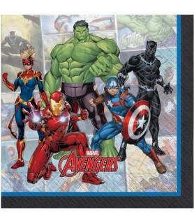 Avengers 'Powers Unite' Lunch Napkins (16ct)