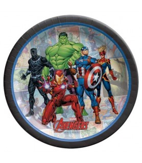 Avengers 'Powers Unite' Small Paper Plates (8ct)