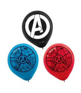 Avengers 'Powers Unite' Latex Balloons (6ct)