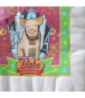 Babe and Friends Vintage 1998 Lunch Napkins (16ct)