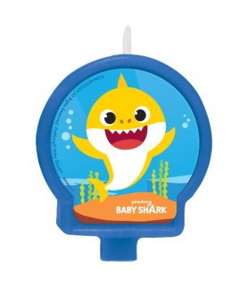 Baby Shark Party Cake Candle (1ct)