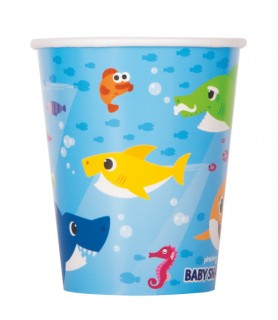 Baby Shark 9oz Paper Cups (8ct)