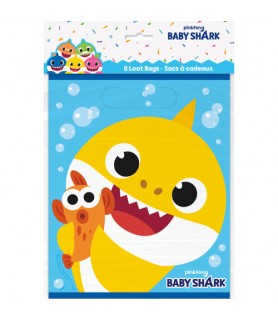 Baby Shark Favor Bags (8ct)