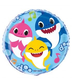 Baby Shark Foil Mylar Balloon (1ct)