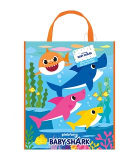 Baby Shark Plastic Tote Bag (1ct)