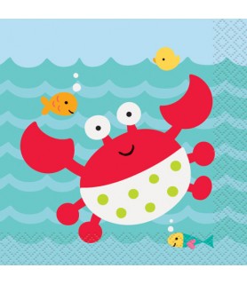 Baby Shower 'Under the Sea Pals' Small Napkins (16ct)