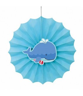Baby Shower 'Under the Sea Pals' Paper Fan Decoration (1ct)