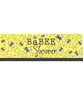Baby Shower 'Buzz' Giant Banner (1ct)