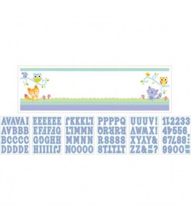Baby Shower 'Woodland Welcome' Giant Customizable Banner (1ct)