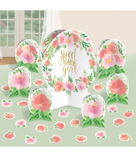 Baby Shower 'Sweet Floral' Table Decorating Kit (27pc)