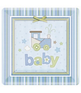 Baby Shower 'Carter's Baby Boy' Extra Large Paper Plates (8ct)