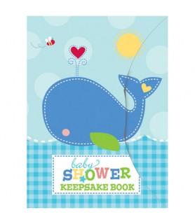 Baby Shower 'Ahoy Baby' Keepsake Book (1ct)