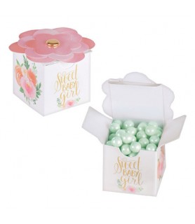 Baby Shower 'Sweet Floral' Mini Favor Boxes (8ct)