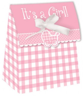 Baby Shower 'It's a Girl' Favor Boxes (12ct)