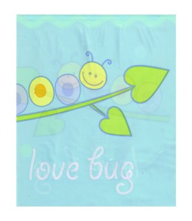 Baby Shower 'Love Bug' Plastic Table Cover (1ct)