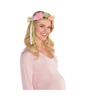 Baby Shower 'Sweet Floral' Deluxe Head Garland (1ct)
