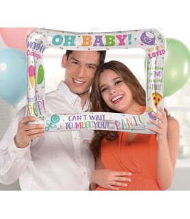 Baby Shower 'Ready to Pop' Inflatable Frame (1ct)