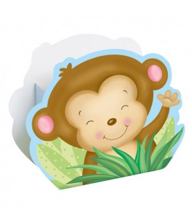 Baby Boy Monkey Favor Boxes (8ct)