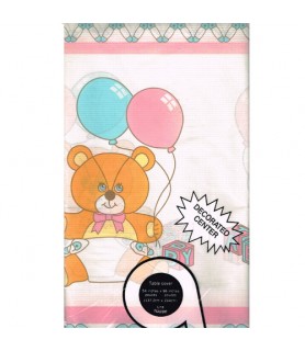 Baby Shower 'Vintage Teddy Bears' Paper Table Cover (1ct)