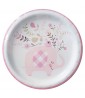 Baby Shower 'Pink Floral Elephant' Small Paper Plates (8ct)