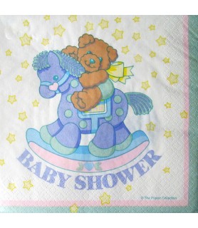 Baby Shower Teddy Bear Lunch Napkins (16ct)