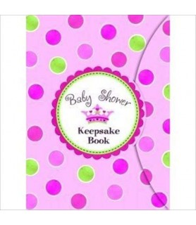 New Little Princess Baby Shower Keepsake Book (1ct)