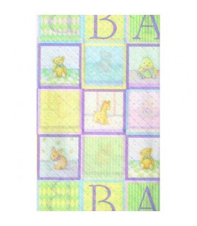 Baby Shower 'Soft and Sweet' Paper Table Cover (1ct)
