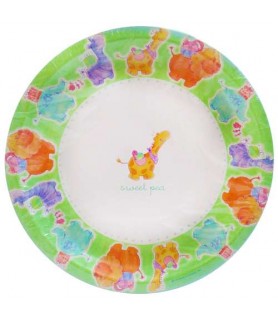 Baby Shower 'Nursery Parade' Large Paper Plates (8ct)