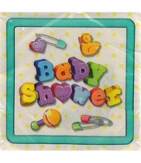 Baby Shower 'Baby Bliss' Lunch Napkins (16ct)