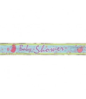 Baby Shower 'Baby on the Way' Foil Banner (12ft)