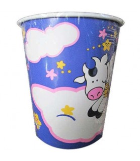 Nursery Rhymes 'Hey Diddle Diddle' 9oz Paper Cups (8ct)