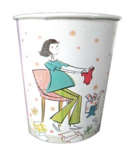 Baby Shower 'Mom to Be' 9oz Paper Cups (8ct)