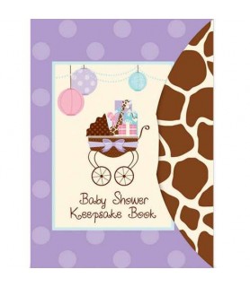 Baby Shower 'Modern Mommy' Keepsake Book (1ct)