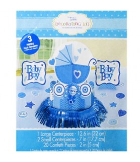 Baby Shower 'Baby Boy' Table Decorating Kit (23pc)