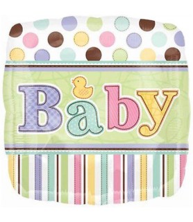 Baby Shower 'Tiny Bundle' Foil Mylar Balloon (1ct)
