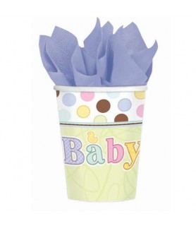 Baby Shower 'Tiny Bundle' 9oz Paper Cups (18ct)