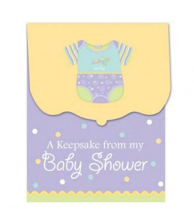 Baby Shower 'Love Bug' Keepsake Registry (1ct)